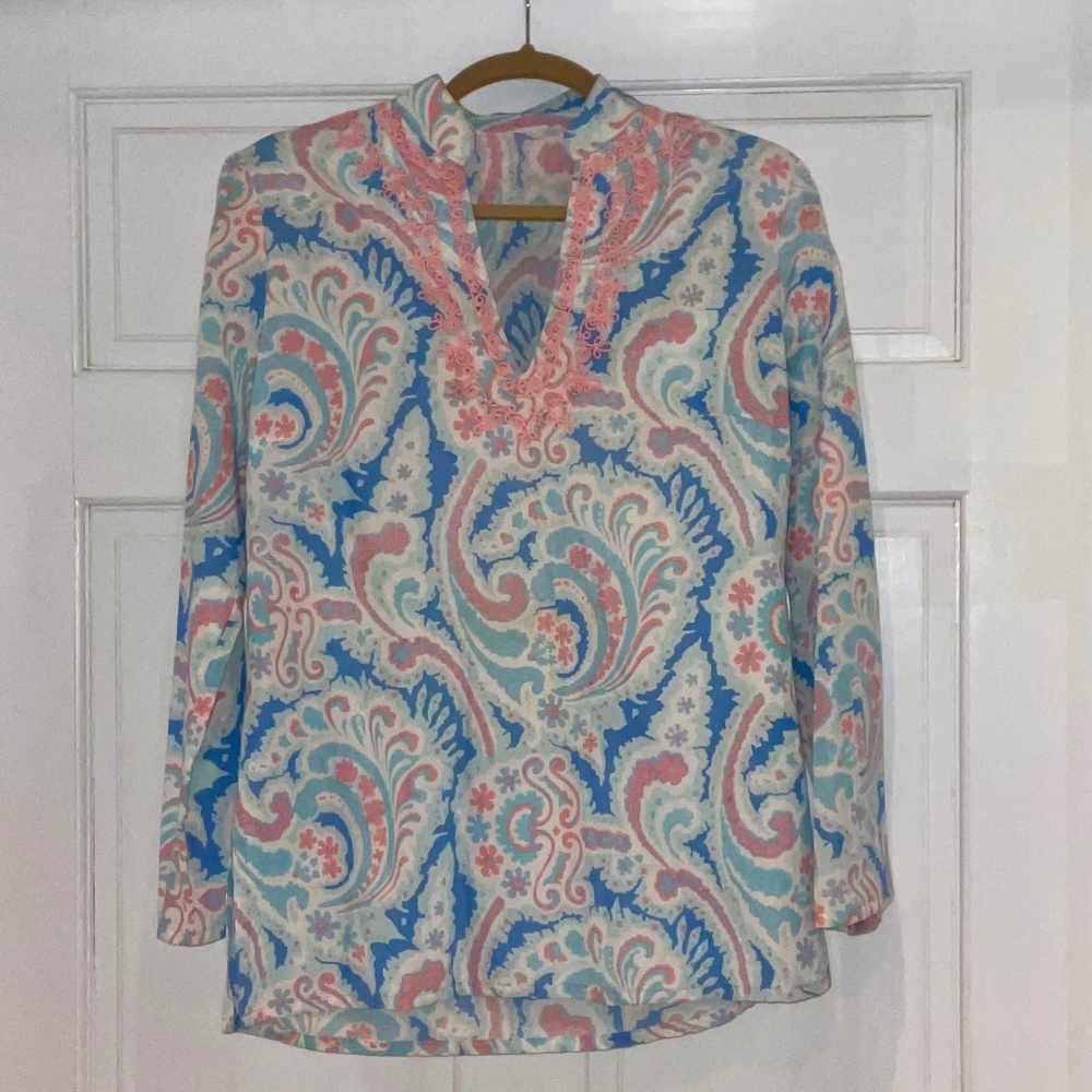 J. MacLaughlin paisley tunic